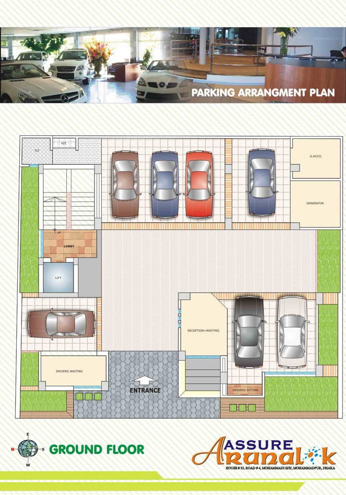 Assure Arunalok Ground Floor Plan