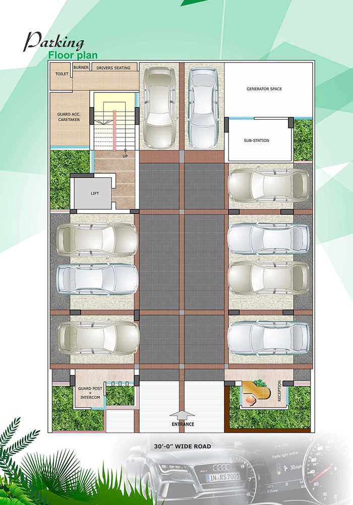 Assure Bithi Bihongo Ground Floor Plan