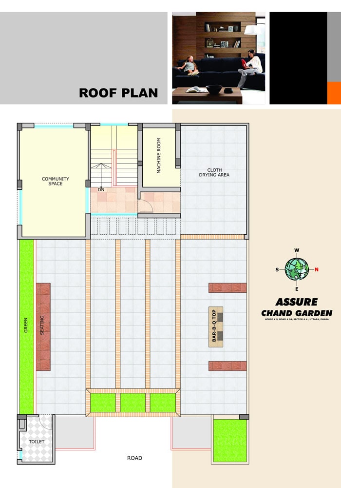 Assure Chand Garden Roof Top Plan