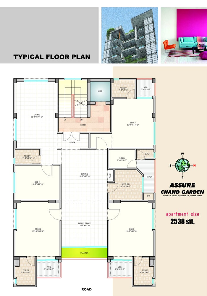 Assure Chand Garden Typical Floor Plan