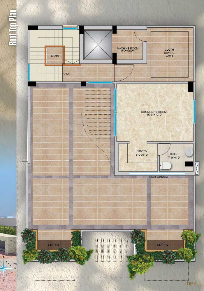 Assure Chaya Ghar Roof Top Plan