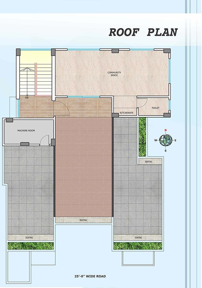 Assure Dokhin Hawa Roof Top Plan