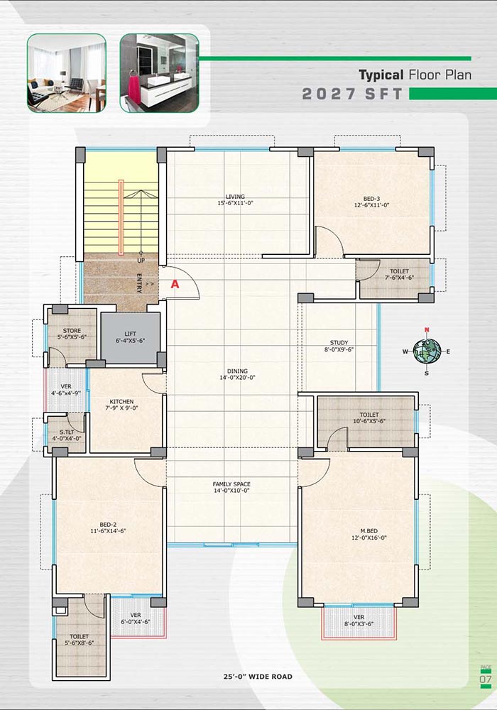 Assure Dokhin Hawa Typical Floor Plan