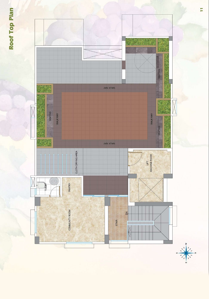Assure Grapevine Roof Top Floor Plan