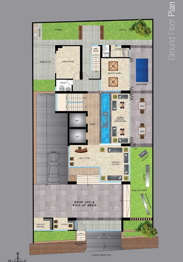 Assure Kapoti Ground Floor Plan