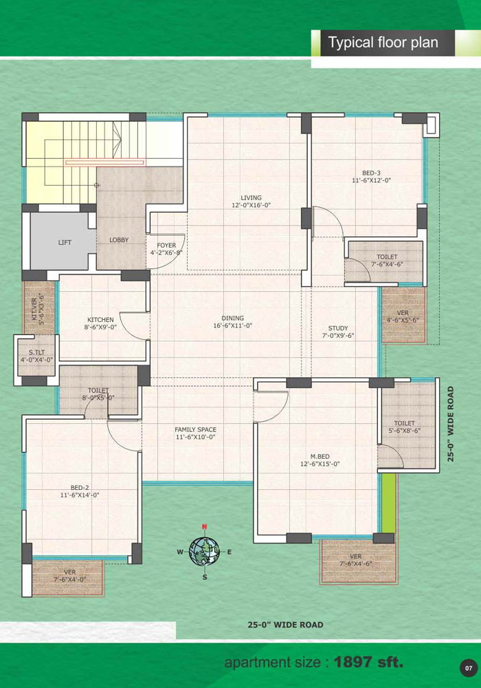 Assure Malancha Typical Floor Plan