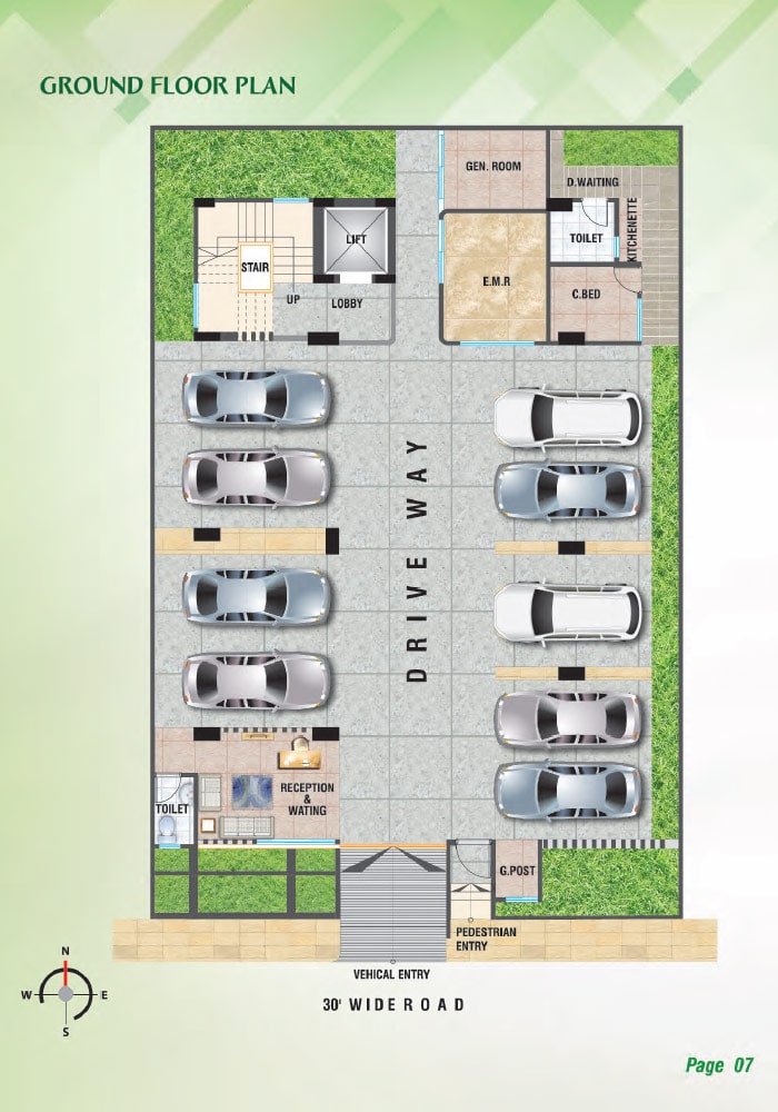 Assure Rajanigandha Ground Floor Plan