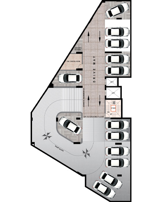 KTH Assure Height's Basement-1 Floor Plan