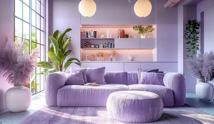 Light-Colored Decor and Furniture