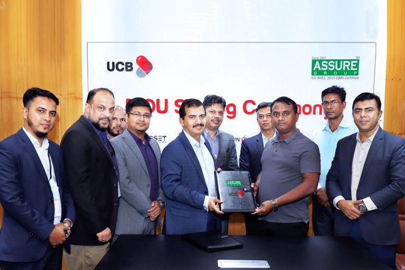 MOU Signed between Assure Group and UCB Bank