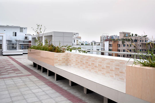 Rooftop View of Assure Hayat Manjil